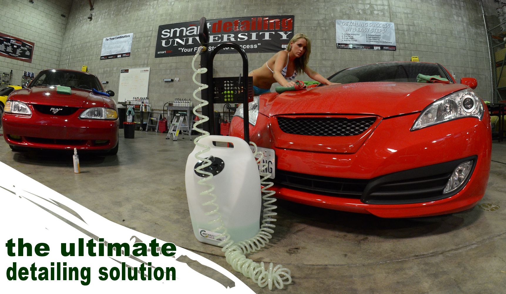 SMART DETAILING POD Waterless Eco Friendly MOBILE LOW PRESSURE